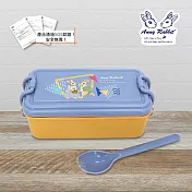 安妮兔 復古二分隔餐盒-附匙(盒裝) UP-D237