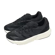 adidas 慢跑鞋 Lightblaze 男鞋 黑 米 網眼 厚底 緩衝 運動鞋 愛迪達 JQ4407 23cm BLACK/BEIGE
