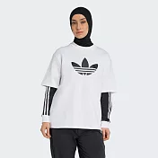 ADIDAS SPACER TRF TEE 女 短袖上衣 JV7226 M 白色