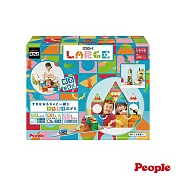 日本People-益智磁性積木-LARGE大尺寸組合(3歲以上/磁力片/磁力積木)
