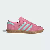 ADIDAS HAMBURG W 女休閒鞋-IH5459 UK4 粉紅色