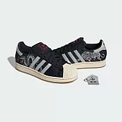 ADIDAS SUPERSTAR II 男休閒鞋-JI0100 UK8 黑色