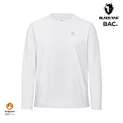 BLACKYAK 女 CREWFIT AX長袖上衣 L 象牙白