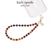 【kate spade】手機掛鍊  玳瑁時光
