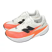 New Balance NB 競速跑鞋 FuelCell Rebel V5 男鞋 白 橘 推進 支撐 運動鞋 MFCXLV5-D 23cm WHITE/ORANGE