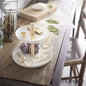 日本【YAMAZAKI】Tosca -雙層小物收納盤