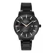 Roven Dino羅梵迪諾 精緻刻劃時尚腕錶-黑