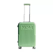 NCAA - 鋁合金防震設計附杯架防摔防撞角 20吋旅行箱行李箱 - 多色可選 綠色