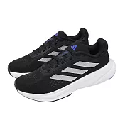 adidas 慢跑鞋 Response Super W 女鞋 黑 銀 緩震 運動鞋 愛迪達 JI4299