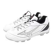 Mizuno 棒壘球鞋 Cushionrevo DIA 寬楦 男鞋 白 黑 穩定 支撐 美津濃 11GP2560-90