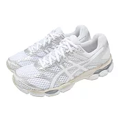 Asics 休閒鞋 GEL-Cumulus 16 男鞋 女鞋 白 銀 復古跑鞋 緩衝 亞瑟膠 亞瑟士 1203A733102