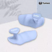 【Tumaz月熊健身】重訓矽膠護掌 防滑健身掌套  天藍