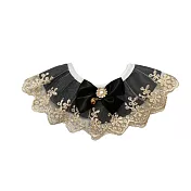 Bestkin 皇家舞會蕾絲頸圈 XS 黑