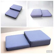 DOLEE 超細纖維貓抓皮一體式折疊靜座墊(附提把) 台灣製 粉紫