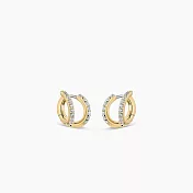 【Gorjana】Shimmer 雙圈閃耀小耳環