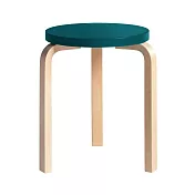 Artek Stool 60 三腳圓凳 （藍綠）