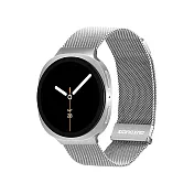 DUX DUCIS SAMSUNG 三星 Galaxy Watch 8 米蘭尼斯錶帶 磁吸錶帶 -銀色