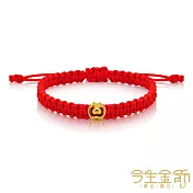 今生金飾 平安手繩 黃金串珠手繩 大人手圍約16-18公分