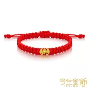 今生金飾 福氣手繩 黃金串珠手繩 大人手圍約16-18公分