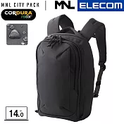 ELECOM MNL LITE CORDURA®re/cor高機能後背包- 14吋以下