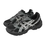 Asics 休閒鞋 GEL-1130 男鞋 黑 灰 復古 緩震 亞瑟士 1201A910001