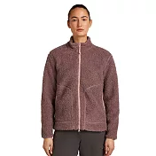 【紐西蘭Icebreaker】女 High Pile RealFleece™ 長袖刷毛保暖外套-800 S 深藕粉/淡裸粉