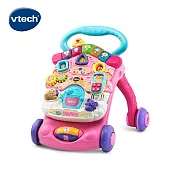 【Vtech】2合1多功能寶寶學步車-粉