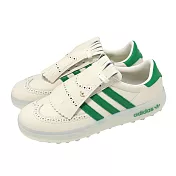 adidas 高爾夫球鞋 Coursecup 男鞋 女鞋 米 綠 防水鞋面 雕花 可拆式流蘇鞋舌 愛迪達 IH8436