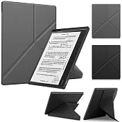 簡約質感!! 筆槽設計 休眠喚醒功能 Kobo Elipsa 2E 10.3吋 電子書 保護套 保護殼 橫向 直立 輕鬆轉換 皮套 灰色