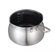 CB Japan copan系列 雙層不鏽鋼刻度牛奶鍋 1.5L