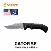 Gerber Gator SE 經典半鋸齒背鎖折疊刀-31-003614