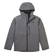 The North Face M NORTH TABLE DOWN TRICLIMATE JACKET - A 男兩件式外套-NF0A83SLRPI 2XL 灰色