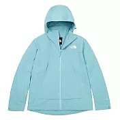 The North Face W CASCADE DRYVENT JACKET - AP 女防水外套-NF0A8BWEBOA L 藍色