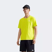 The North Face M SUN SMOOTH SS TEE - AP 男短袖上衣-NF0A87W7JE3 XL 綠色