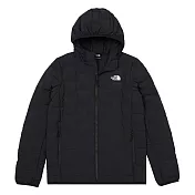 The North Face M CUBE LT HOODIE DOWN - AP 男羽絨外套-NF0A8DWVJK3 L 黑色