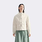 The North Face W M66 2 IN 1 PADDED JACKET - AP 女兩件式外套-NF0A8DX9D77 L 米白色