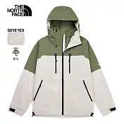The North Face M TNF EG DEVILS THUMB INSL GTX JACKET - 男防水外套-NF0A8ENBDIT L 綠色