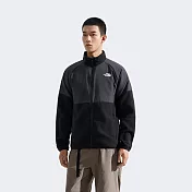 The North Face M GLACIER HEAVYWEIGHT FULL ZIP - AP 男刷毛外套-NF0A8FHYKT0 L 黑色