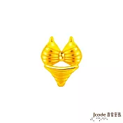 J’code真愛密碼金飾 台灣特色金豆-比基尼金豆
