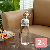 《真心良品》KEYWAY聯府水喔彈蓋隨身水壺(500ml)-2入