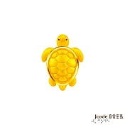 J’code真愛密碼金飾 台灣特色金豆-綠蠵龜金豆