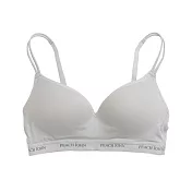 日系韓風 PEACH JOHN x LECIEN 聯名款 無鋼圈胸罩 無痕光滑罩杯 休閒可愛時尚-13728472 M 灰色