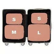 ❰ 韓國Branden官方授權 ❱ 壓縮收納袋S+S+M+L四件組 - 珊瑚紅