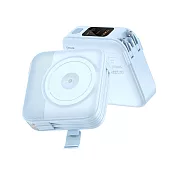 【amuok】10000mAh全功能無線充行動電源 行充 Apple Watch可充 藍色