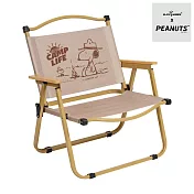 【BLACK HAMMER】SNOOPY摺疊休閒克米特椅- 營火晚會