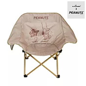 【BLACK HAMMER】SNOOPY摺疊休閒月亮椅- 午後鞦韆