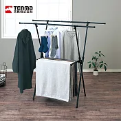 【日本天馬】PORISH 室內用摺疊雙桿晾曬架(寬&高伸縮款)-DIY