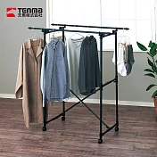 【日本天馬】PORISH 室內用摺疊晾曬架(附輪)-DIY