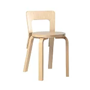 Artek Chair 65 單椅 (原木腳、原木椅面)
