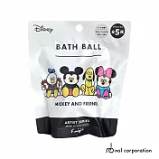 日本NOL-迪士尼家族×松本誠二入浴球-4入(清新皂香/洗澡玩具/交換禮物)